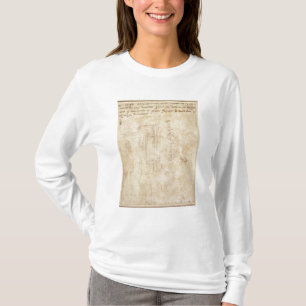 Architekturstudie mit Anmerkungen T-Shirt
