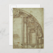 Architekturstudie Postkarte (Vorne/Hinten)