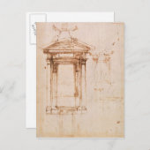 Architekturstudie Postkarte (Vorne/Hinten)