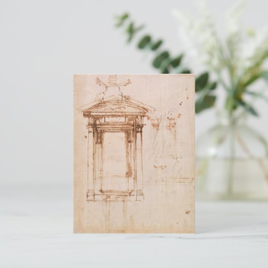 Architekturstudie Postkarte (Stehend Vorderseite)