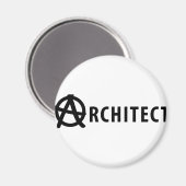 Architektursymbol Magnet (Vorderseite/Rückseite)