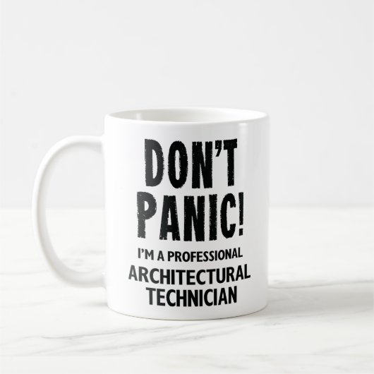 Architekturtechniker Kaffeetasse (Links)