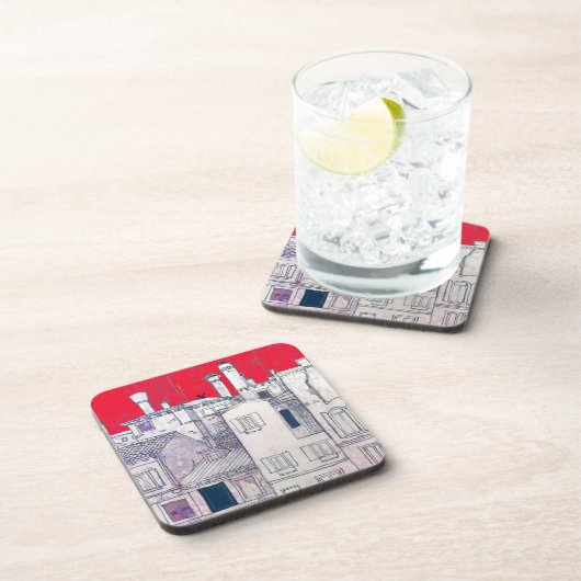 ArchitekturUntersetzer Getränkeuntersetzer (Rechte Seite)