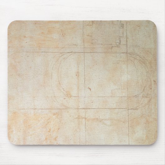 Architekturzeichnen Mousepad (Vorne)