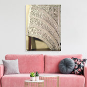 Architrave von einem Tor, roter Sandstein, Mathura Leinwanddruck (Insitu (Wohnzimmer))