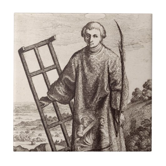 Archiv der Heiligen Heiligen von Saint-Lawrence Fliese (Vorderseite)