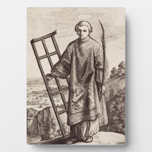 Archiv der Heiligen Heiligen von Saint-Lawrence Fotoplatte (Vorderseite)
