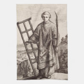 Archiv der Heiligen Heiligen von Saint-Lawrence Geschirrtuch (Vertikal)