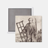 Archiv der Heiligen Heiligen von Saint-Lawrence Magnet (Vorderseite/Rückseite)