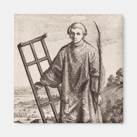 Archiv der Heiligen Heiligen von Saint-Lawrence Magnet (Vorne)
