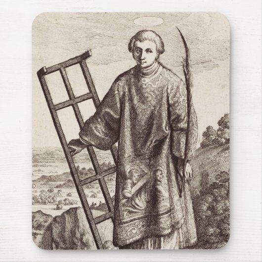Archiv der Heiligen Heiligen von Saint-Lawrence Mousepad (Vorne)