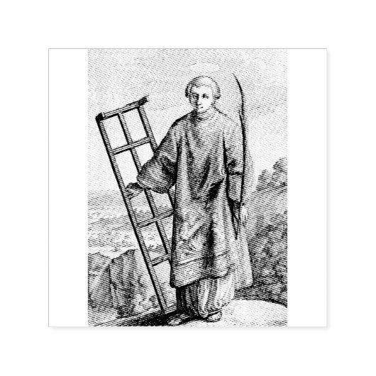 Archiv der Heiligen Heiligen von Saint-Lawrence Permastempel (Design)