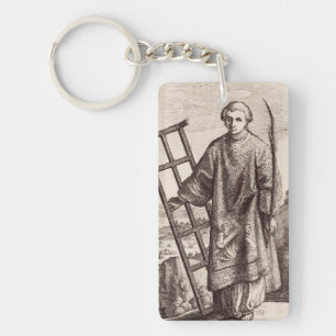 Archiv der Heiligen Heiligen von Saint-Lawrence Schlüsselanhänger