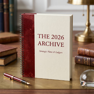 Archiv Klassisches Strategisches Hauptbuch Burgund Notizblock