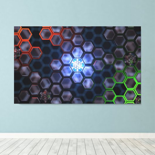 Archiv (Nebenstehend) Leinwanddruck (Insitu (Holzboden))