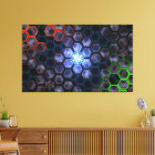 Archiv (Nebenstehend) Leinwanddruck (Insitu (Wohnzimmer))