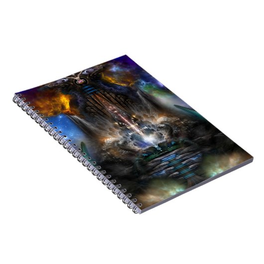 Archiv Portal Spiral Notebook Notizblock (Rechte Seite)