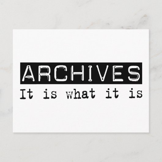 Archiv Postkarte (Vorderseite)