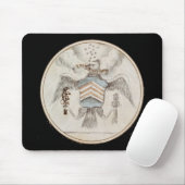 Archiv-PräsidentenSiegel-Skizze Mousepad (Mit Mouse)