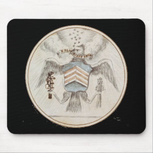 Archiv-PräsidentenSiegel-Skizze Mousepad