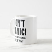 Archivar Kaffeetasse (Vorderseite Links)
