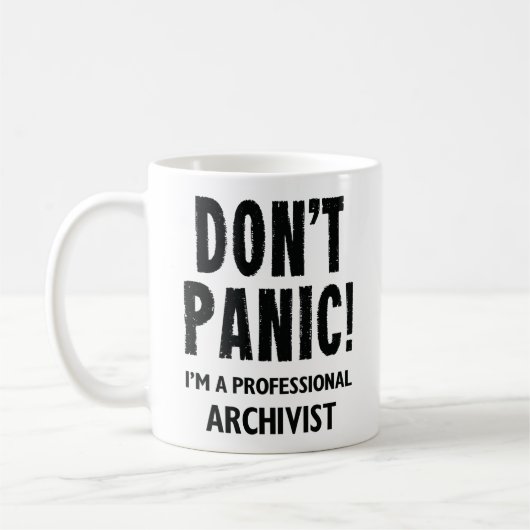 Archivar Kaffeetasse (Links)