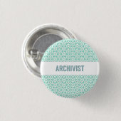 Archivarknopf, auf Aqua Button (Vorne & Hinten)