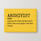 Archivdefinition - Funny Button (Vorderseite)