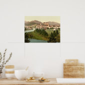 Archivdruck Fussen, Bayern, Deutschland Poster (Küche)