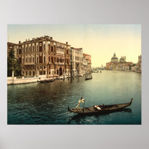 Archivdruck Grand Canal II, Venedig, Italien Poster