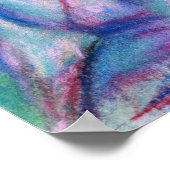 Archivdruck "Hübsch Geisha" (Matte) Poster (Ecke)