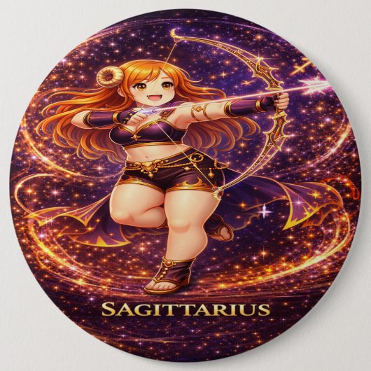 Archive Galaxy: Sagittarius Archer Button (Vorderseite)