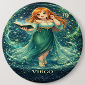 Archive Galaxy: Virgo Infinite Librarian Button (Vorderseite)
