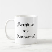Archive sind fantastisch! Tasse (Links)