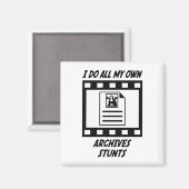 Archives Stunts Magnet (Vorderseite/Rückseite)