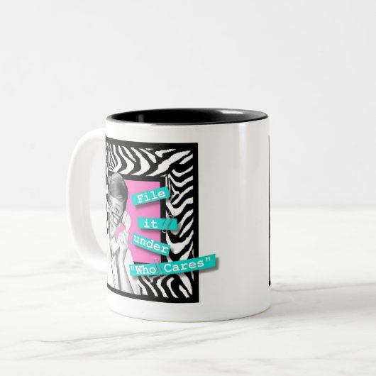 Archivieren Sie es Zweifarbige Tasse (Vorderseite Links)