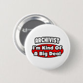 Archivist ... Big Deal Button (Vorne & Hinten)