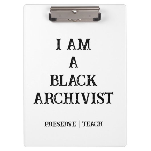 Archivist Feldnotiz Spiralblock Klemmbrett (Vorderseite)