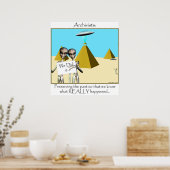 Archivisten - Erhaltung der Vergangenheit (Außerir Poster (Küche)