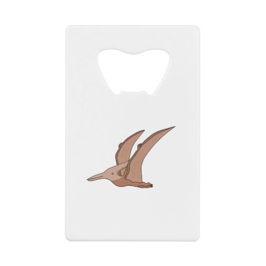 Archosaurs Pterosaur Geldbeutel Flaschenöffner (Vorderseite)