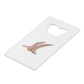 Archosaurs Pterosaur Geldbeutel Flaschenöffner (Vorderseite Schrägansicht)