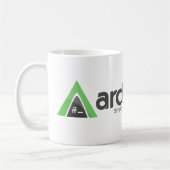 Archserver Tasse mit unserem Logo (Links)