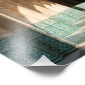 Archway at Hassan II Mosque, Casablanca, Marokko Fotodruck (Ecke)