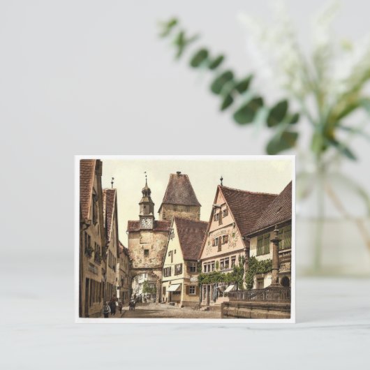 Archway und St. Mark's Tower, Rothenburg (d.h. Postkarte (Stehend Vorderseite)