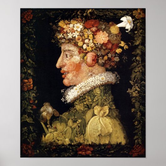 Arcimboldo Frühjahrspposter Poster (Vorne)