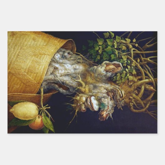 Arcimboldo Geschenkpapier Set (Vorderseite 3)