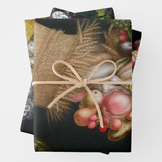 Arcimboldo Geschenkpapier Set (Beispiel)