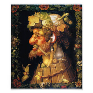 Arcimboldo Herbst Fotodruck