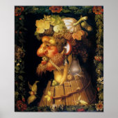 Arcimboldo Herbstposter Poster (Vorne)