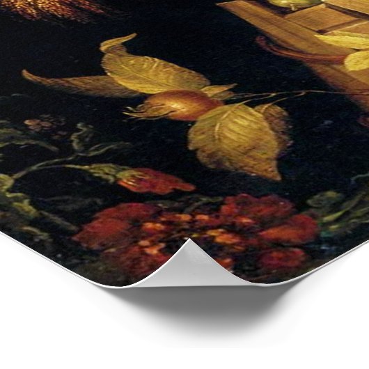 Arcimboldo Herbstposter Poster (Ecke)